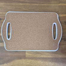 Load image into Gallery viewer, Lavender Kitchen Serving Tray | Double Handle Ceramic Table Tray