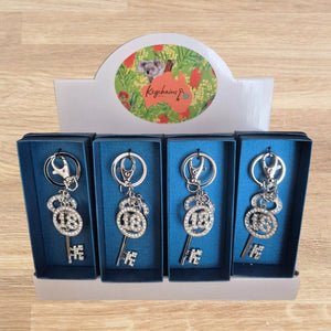 WHOLESALE ONLY | Boxed Gift Shelving Unit - Counter Unit 16 Gifts | 18th Birthday Keepsake Keychain Keys