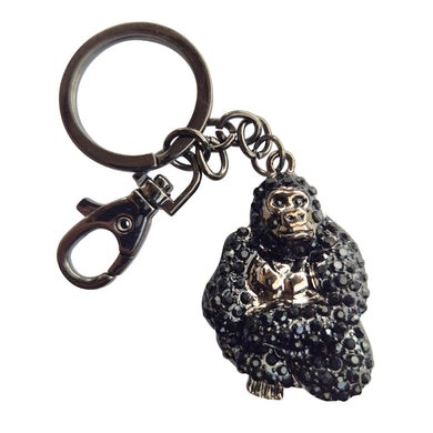 Wild ape gorilla keyring keychain bag chain wild animal gift 