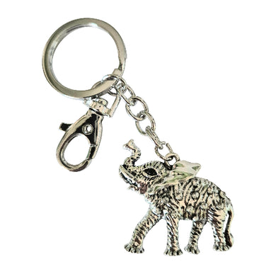 wild elephant keyring keychain bag chain gift