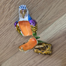Load image into Gallery viewer, Macaw Parrot Jewellery Keepsake Ornament Gift | Macaw Trinket Box Bird Lovers Gift