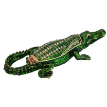 Load image into Gallery viewer, Crocodile Trinket Jewellery box 