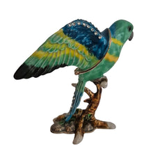 Load image into Gallery viewer, Australian Ringneck Parrot Trinket Jewellery Ornament | Australiana Gift