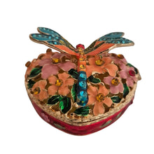 Load image into Gallery viewer, Dragonfly Trinket Ornament Jewellery Box | Colourful Transformation Gift