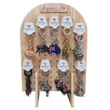 Load image into Gallery viewer, Australiana Wooden Keychain Display Collection | Australian Wildlife Tourism Gifts