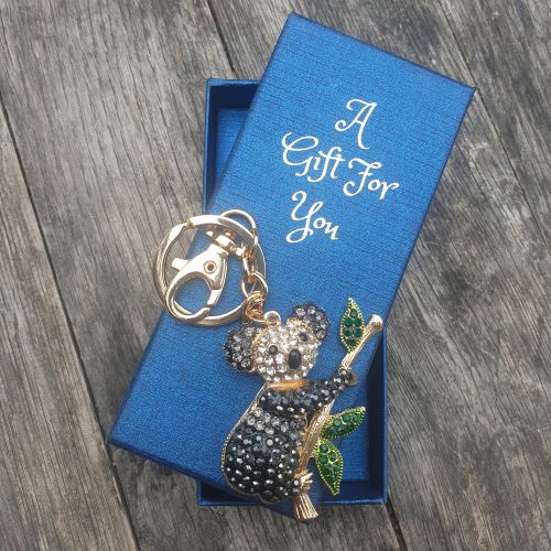 Australia Koala keyring keychain bag chain boxed tourism gift 