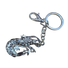 Load image into Gallery viewer, Prawn Keychain | Prawn Keyring Bag Chain Gift | Big Prawn Gift