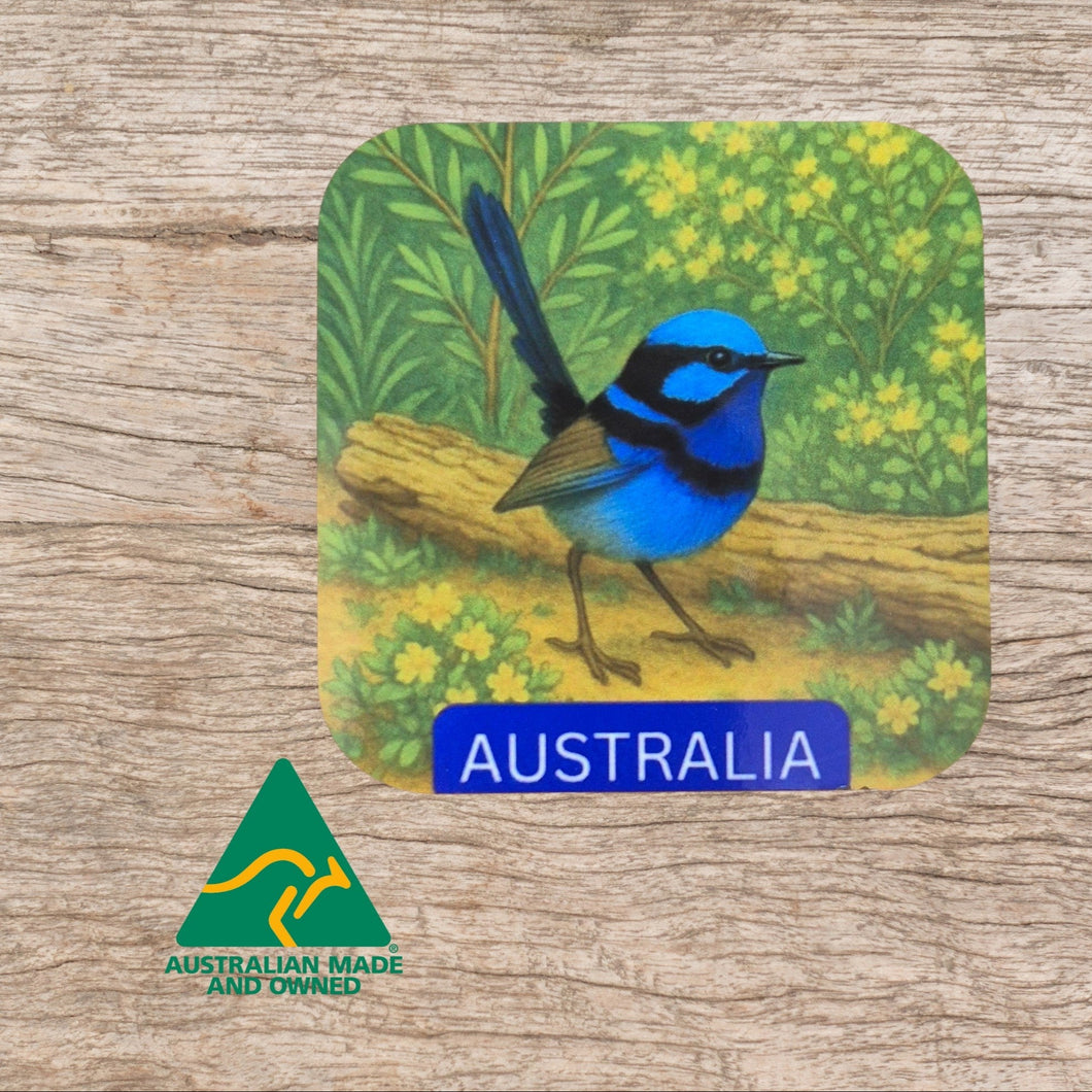 Blue wren Made In Australia Magnet
