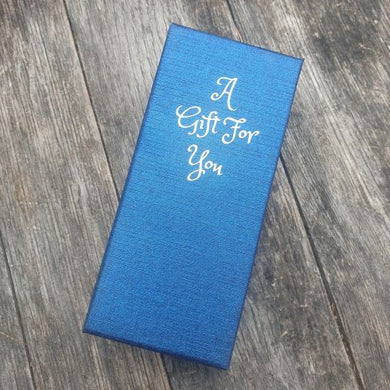 Gift Box | Blue A Gift For You Keychain - Keyring Box
