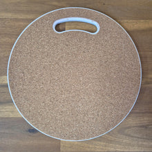 Load image into Gallery viewer, Frangipani Bee Garden Round Trivet | Hanging Kitchen Trivet | Bee Gifts