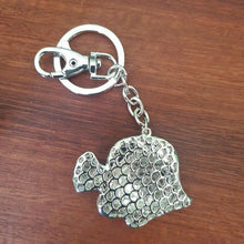 Load image into Gallery viewer, Fish Keyring | Green Tropical Fish Keychain Ocean Gift | Bag Chain