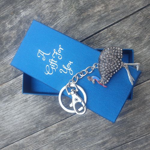 Australian Cassowary Keychain Boxed Gift Australiana Tourism