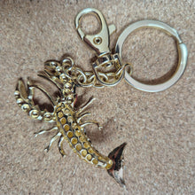 Load image into Gallery viewer, Crayfish keyring keychain gift 