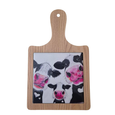 Super cute cartoon cow cheeseboard kitchen board gift 