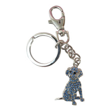 Load image into Gallery viewer, Cute puppy keyring keychain dog lovers gift 