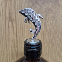 Load image into Gallery viewer, Dolphin Bottle Stopper Gift | Wine Stopper Boxed Dolphin Lover Gift | Ocean Marine Gift