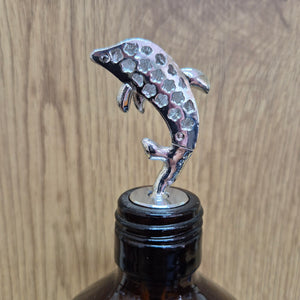 Dolphin Bottle Stopper Gift | Wine Stopper Boxed Dolphin Lover Gift | Ocean Marine Gift