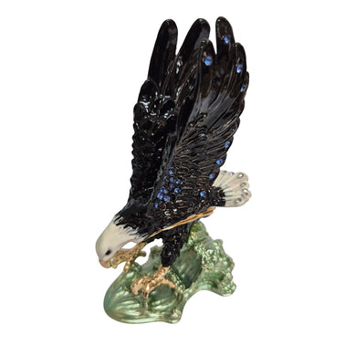 Eagle trinket ornament display piece