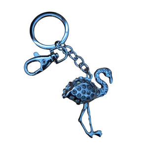 Flamingo Keychain | Pink Flamingo Keyring Bag Chain Gift | Flamingo Bird