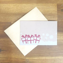 Load image into Gallery viewer, Free Personalised Gift Card | Generic Present Card | Craft Card With Envelope