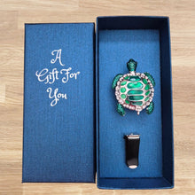Load image into Gallery viewer, Turtle Car Diffuser | Green Turtle Boxed Car Vent Fragrance Essential Oil Diffuser