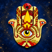 Load image into Gallery viewer, Hand of protection spiritual hand trivet kitchen bench protector hanger