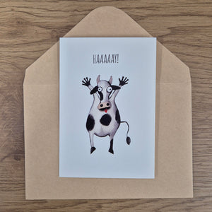 Cow Gift Cards | Super Cute Cow Cards | Funny Hay Assorted Sayings | Price Per Unit