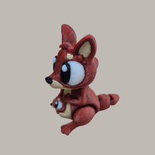 Load image into Gallery viewer, 3D Sustainable Australian Made Kangaroo &amp; Joey Keyring keychain bag chain gift 