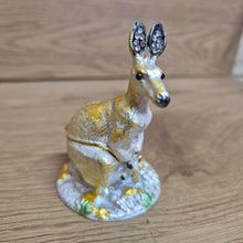 Load image into Gallery viewer, Kangaroo &amp; Joey Trinket Jewellery Box | Australian Kangaroo Small Ornament Gift