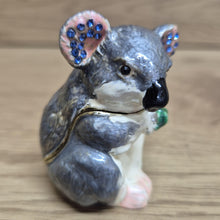 Load image into Gallery viewer, Koala Trinket Box | Small Jewellery Keepsake Ornament | Australian Koala Gift