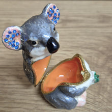 Load image into Gallery viewer, Koala Trinket Box | Small Jewellery Keepsake Ornament | Australian Koala Gift