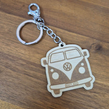 Load image into Gallery viewer, Kombi Eazy Azz Wooden Keychain Keyring Bag chain | Australian Made Gifts | Sustainable Gifts