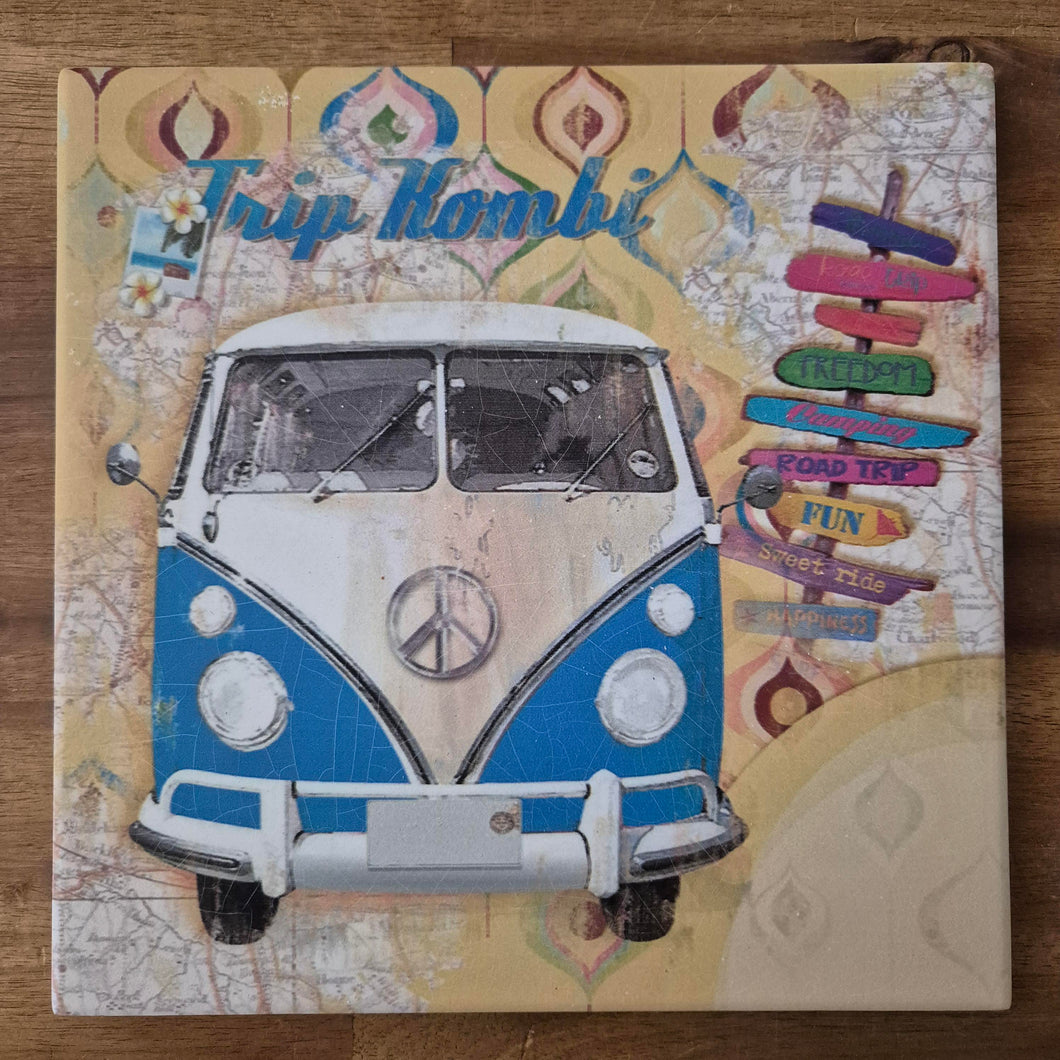Kombi square kitchen trivet tile 