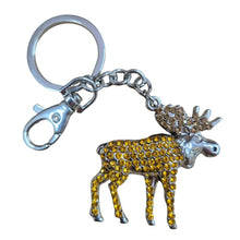 Load image into Gallery viewer, North American Moose Keyring Keychain Gift 