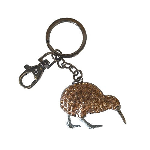 New Zealand Kiwi Bird Keyring Keychain Gift 
