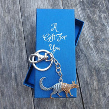 Load image into Gallery viewer, Western Australian numbat gift. Numbat keyring keychain bag chain boxed gift 