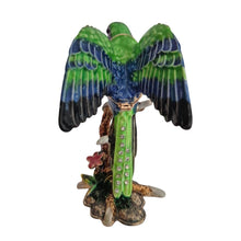 Load image into Gallery viewer, Australian Lorikeet Parrot Trinket Jewellery Box | Australia Parrot Ornament | Australiana Gift