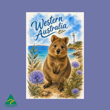 Load image into Gallery viewer, Gift Set | Western Australian Quokka | Bookmark - Magnet &amp; Postcard Gift Set | Australian Made Gifts