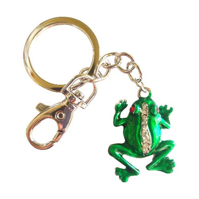 Frog Keyring Gift | Red Eye Green Frog Keychain | Frog Bag Chain | Frog Lovers Gift