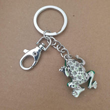 Load image into Gallery viewer, Frog Keyring Gift | Red Eye Green Frog Keychain | Frog Bag Chain | Frog Lovers Gift