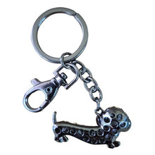 Load image into Gallery viewer, Dog Keychain | Sausage Dog Keyring | Dachshund Wiener Cute Dog Gift | Bag Chain