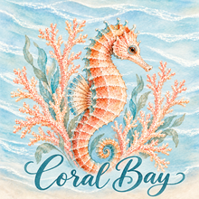 Load image into Gallery viewer, Australian Designed &amp; Printed Coastal Living Seaside Coaster Display Stand | 4 Styles | 10 Each Style | 40 Units Total