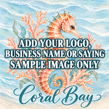 Load image into Gallery viewer, Australian Designed &amp; Printed Coastal Living Seaside Coaster Display Stand | 4 Styles | 10 Each Style | 40 Units Total