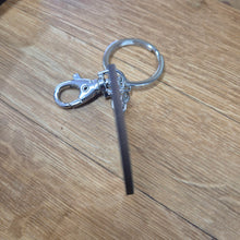 Load image into Gallery viewer, Australian Made Keychain | Australiana Surfs Up Echidna Character | Custom Add Your Logo