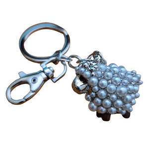 Sheep Keychain | Super Cute Farm Sheep Keyring - Bag Chain Gift