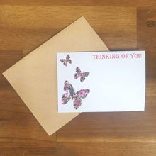 Load image into Gallery viewer, Free Personalised Gift Card | Thinking Of You | Craft Card With Envelope