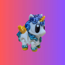 Load image into Gallery viewer, 3D rainbow Unicorn Sustainable Keyring Australian Made Gift