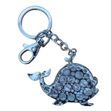 Load image into Gallery viewer, Whale Keychain | Cute Cartoon Keyring Keychain Bag Chain | Lge Hand-made Whale