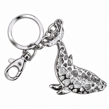 Load image into Gallery viewer, Whale Keychain Gift | Stunning Brown &amp; White Humpback Whale Keyring | Ocean Animal Gift | Whale Lover Gifts