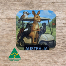 Load image into Gallery viewer, Magnet | Australiana Golf Animals | Funny Tourism Gift | Australian Made Gift | Australiana Gift